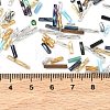 Glass Twist Bugle Beads SEED-XCP0001-43-4