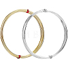 2Pcs 2 Colors Brass Wire FIND-BC0003-77-1