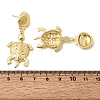 Brass Dangle Earrings EJEW-D352-06G-06-5