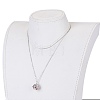 Pendant Necklaces NJEW-JN02193-M-5