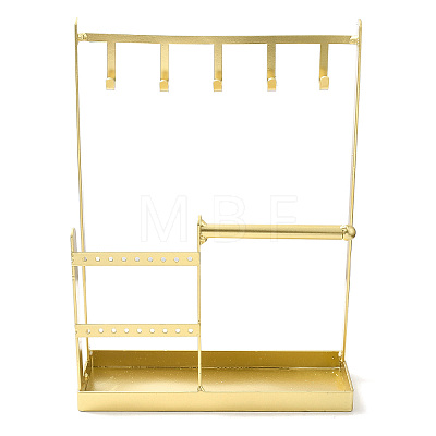 Rectangle Iron Jewelry Display Stands ODIS-F001-01G-1