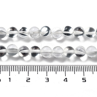 Synthetic Moonstone Beads Strands G-P528-J01-09-1