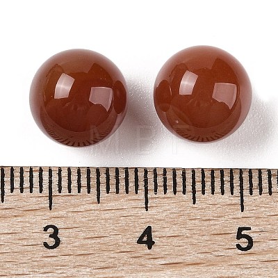 Natural Carnelian No Hole Sphere Beads G-K353-04A-29-1