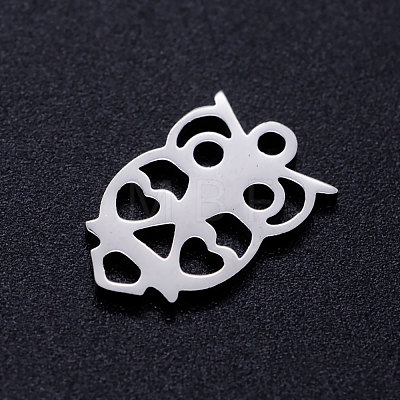 201 Stainless Steel Hollow Charms STAS-Q201-JN275-1-1