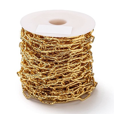 Brass Paperclip Chains CHC-I036-27G-1