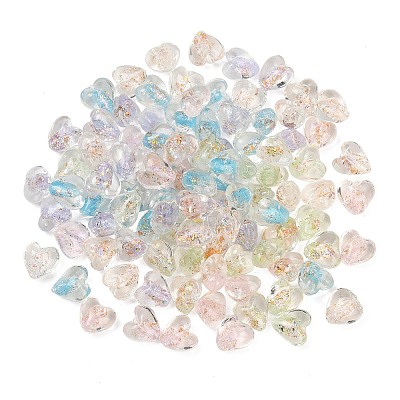 Handmade Foil Glass Beads FOIL-T009-02-1