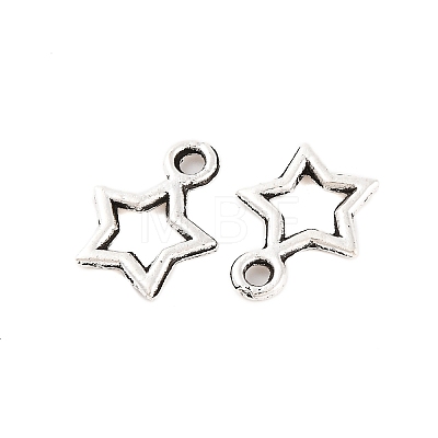 Tibetan Style Alloy Star Charms LS-X-TIBEB-O004-29-1