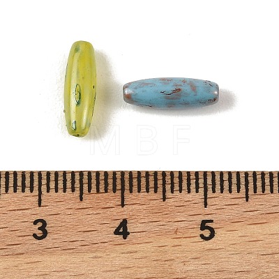 Baking Paint Glass Beads DGLA-G004-02J-1