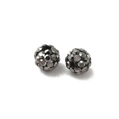 Pave Disco Ball Beads RB-Q195-A6mm-1-1