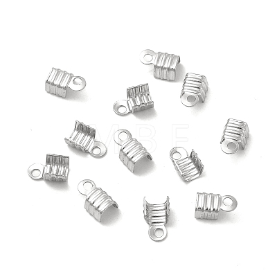 304 Stainless Steel Folding Crimp Ends STAS-P319-03P-1