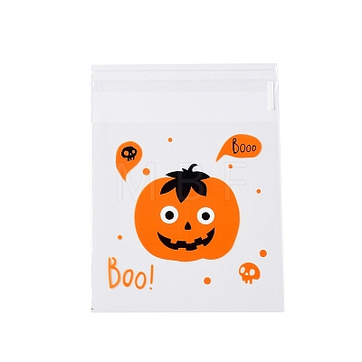 Halloween Theme Plastic Bakeware Bag ABAG-F007-03A-1