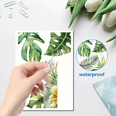8 Sheets 8 Styles PVC Waterproof Wall Stickers DIY-WH0345-041-1