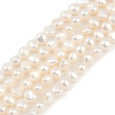 Natural Cultured Freshwater Pearl Beads Strands PEAR-P064-19D-13A-1