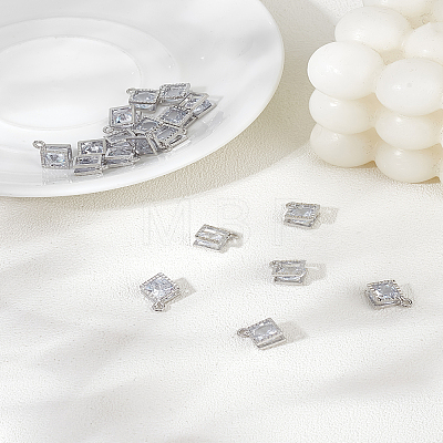 20Pcs Alloy Pendants ZIRC-LP0001-13-1