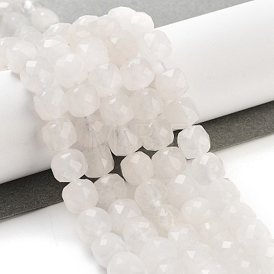 Natural White Jade Beads Strands G-H028-A09-17-1