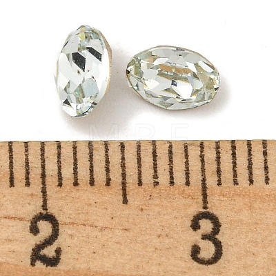 Glass Rhinestone Cabochons RGLA-L029-17B-161-1