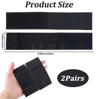 Polyester Gymnastics Ankle Straps AJEW-WH20006-462A-1