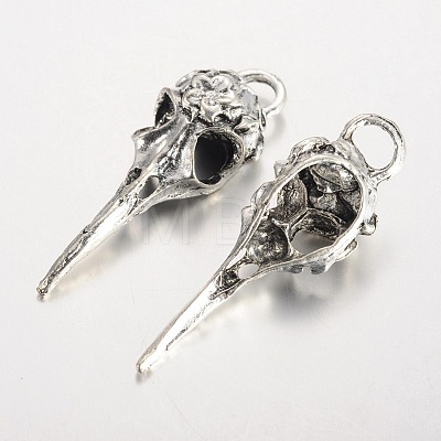 Tibetan Style Alloy Pendants PALLOY-K110-27AS-NR-1