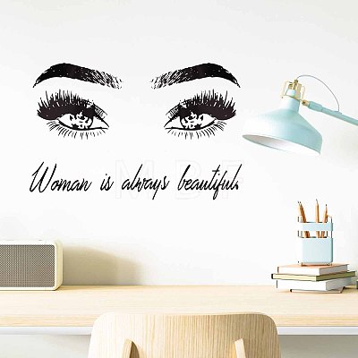 PVC Wall Stickers STIC-WH0001-06-1