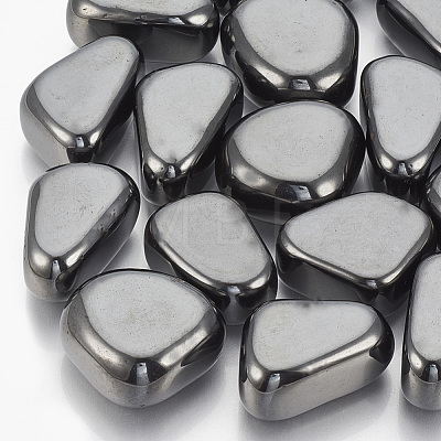 Magnetic Synthetic Hematite Beads G-T094-16-1