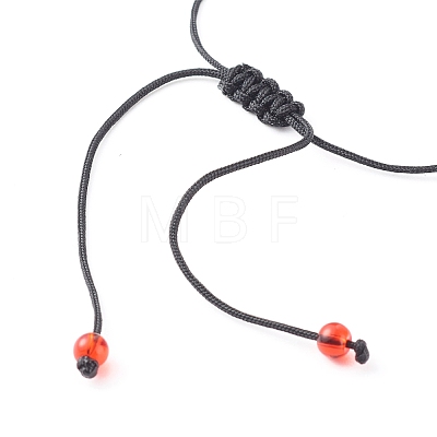 Adjustable Nylon Thread Braided Bead Bracelets Sets BJEW-JB06442-1