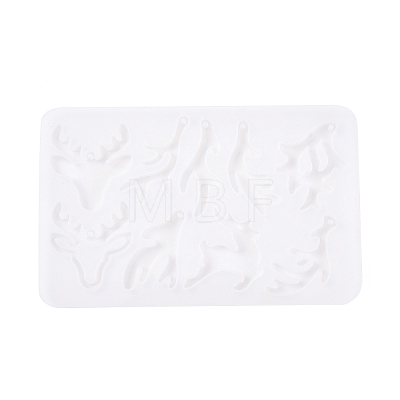 Christmas Pendants DIY Silicone Mold DIY-K073-19C-1