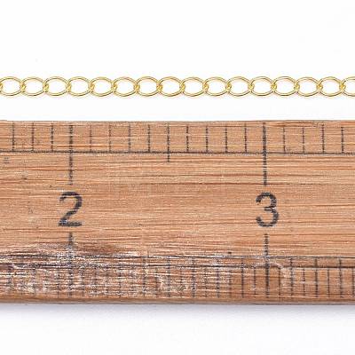 Brass Twisted Chains CHC-Q001-02G-1