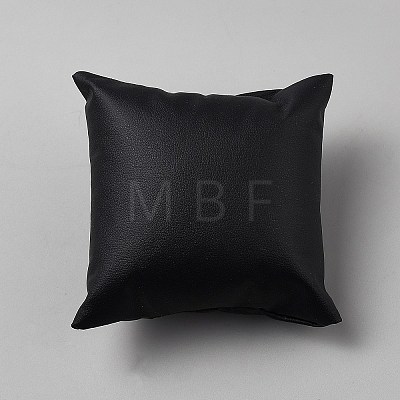 PU Leather Bracelet Pillow Jewelry Displays BDIS-WH20001-02A-1