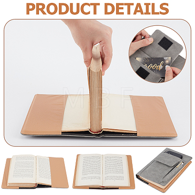 PU Leather Book Cover AJEW-WH20010-24B-1