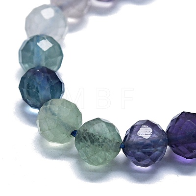 Natural Fluorite Beads Strands G-G927-07-1