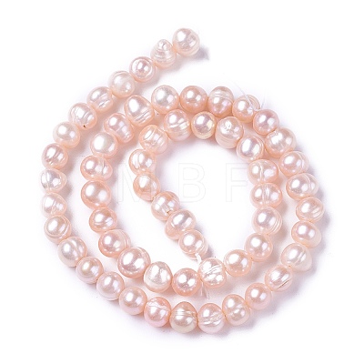 Natural Cultured Freshwater Pearl Beads Strands PEAR-L021-17C-01A-1
