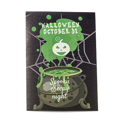 24Pcs Halloween Paper Sticker STIC-G002-02B-1