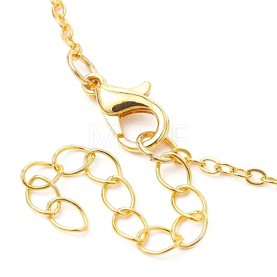 Brass Cable Chain Necklaces NJEW-JN04511-01-1