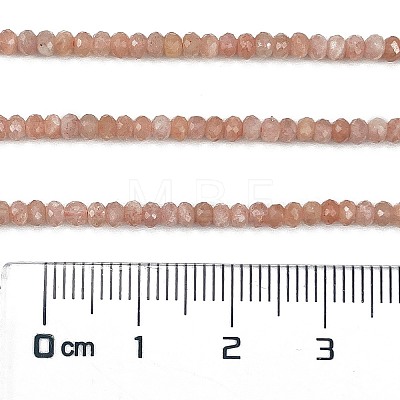 Natural Peach Moonstone Beads Strands G-H003-E10-01-1