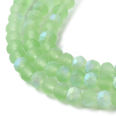 Transparent Glass Beads Strands EGLA-A044-T3mm-MB09-1