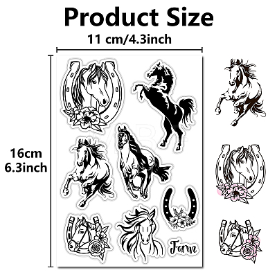 Custom PVC Plastic Clear Stamps DIY-WH0439-0085-1