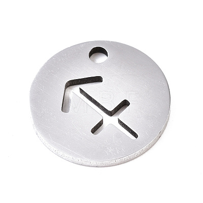 201 Stainless Steel Charms STAS-Q237-M003-4-1
