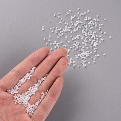 12/0 Grade A Round Glass Seed Beads SEED-Q010-M533-1