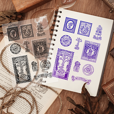 Custom PVC Plastic Clear Stamps DIY-WH0448-0160-1