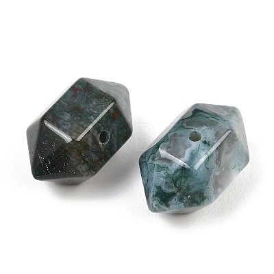 Natural Moss Agate Beads GG-CBA3EE1-03B-1