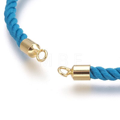 Cotton Cord Bracelet Making KK-F758-03B-G-1