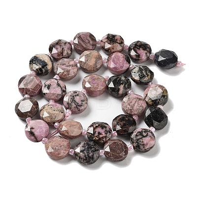 Natural Rhodonite Beads Strands G-NH0004-025-1