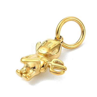304 Stainless Steel Pendants STAS-A145-03D-G-1