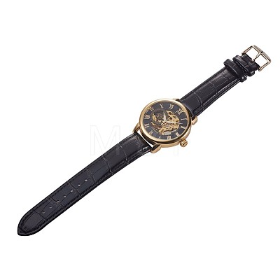 Alloy Watch Head Mechanical Watches WACH-L044-01G-1