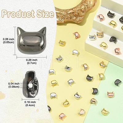 60Pcs 6 Colors Electroplate Glass Beads Strands EGLA-YW0005-70-1