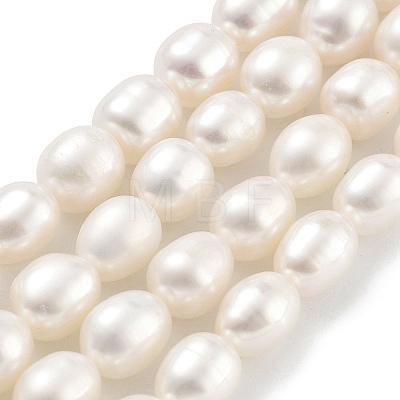 Natural Cultured Freshwater Pearl Beads Strands PEAR-P062-08K-1