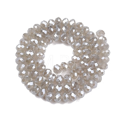 Electroplate Glass Beads Strands EGLA-A044-J6mm-A10-1