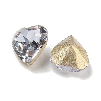 Glass Rhinestone Cabochons RGLA-L029-16B-283-1