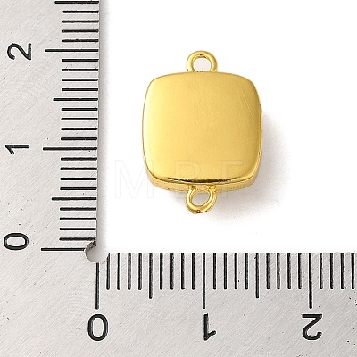 Synthetic Opal Connector Charms KK-S370-04G-1