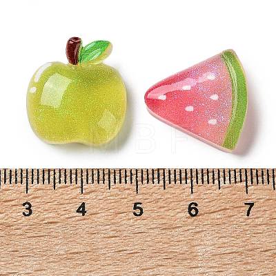 Transparent Resin Cabochons CRES-L050-06-1